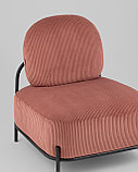 Кресло Stool Group Стоун велюр рельефный коралловый, фото 8
