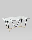 Стол Stool Group обеденный Даймакс 180*90 прозрачный, фото 2