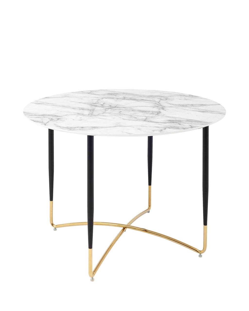 Стол Stool Group обеденный Даймакс 110*110 белый мрамор