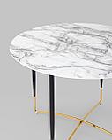 Стол Stool Group обеденный Даймакс 110*110 белый мрамор, фото 9