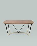 Стол Stool Group обеденный Даймакс 180*90 темное дерево, фото 4