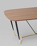 Стол Stool Group обеденный Даймакс 180*90 темное дерево, фото 5