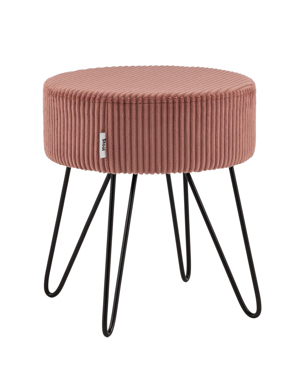 Пуф Stool Group Спейси велюр рельефный коралловый