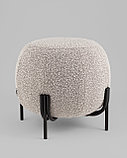 Пуф Stool Group Флик new ткань букле серый, фото 2