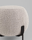 Пуф Stool Group Флик new ткань букле серый, фото 4