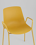 Стул Stool Group Kaira пластик горчичный, фото 8
