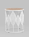 Журнальный столик Stool Group Вальд белый, фото 2