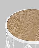 Журнальный столик Stool Group Вальд белый, фото 4