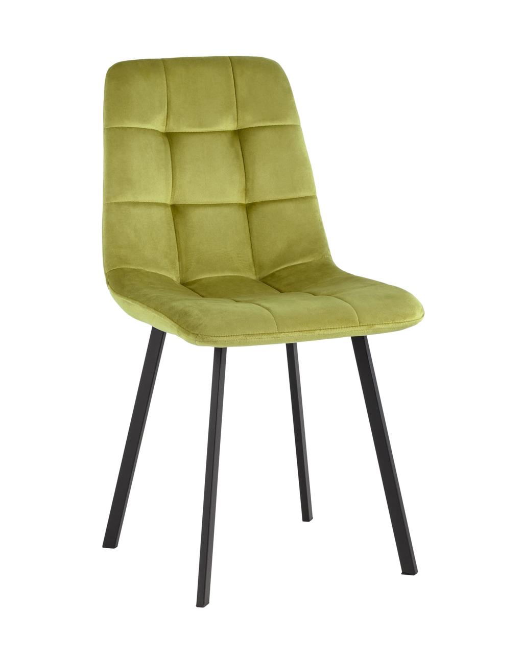 Стул Stool Group Chilly велюр фисташковый ножки металлические плоской формы