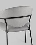 Стул Stool Group Алексис искусственная замша серый, фото 7