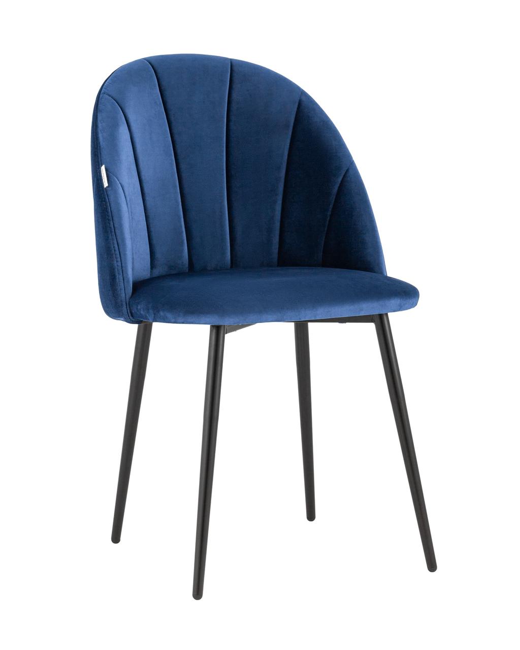 Стул Stool Group Логан NEW велюр синий