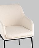 Стул Stool Group Кози ткань букле молочный, фото 10