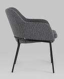 Стул Stool Group Кози ткань букле тёмно-серый, фото 3