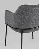 Стул Stool Group Кози ткань букле тёмно-серый, фото 7