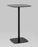 Стол барный Stool Group Form 60*60 черный устойчивое основание из металла, фото 2