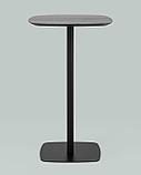 Стол барный Stool Group Form 60*60 черный устойчивое основание из металла, фото 5