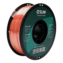 Катушка PLA-Silk пластика ESUN 1.75 мм 1кг., розовое золото (ePLA-Silk-P175RJ1/PLA-SK175O-IO1P1)