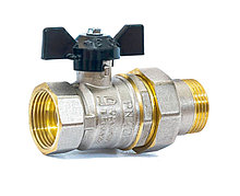 Кран шаровый 1/2" со сгоном LD (ВР-НР)