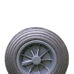 Мусорный контейнер бак ESE 240 литров желтый, фото 2