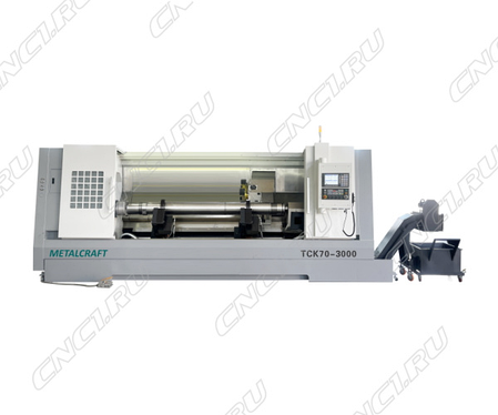 Горизонтальный токарный станок MetalCraft с ЧПУ TCK70-3000 (TCK70-3000.F15/18.5.A2-11.12K.304T), фото 2