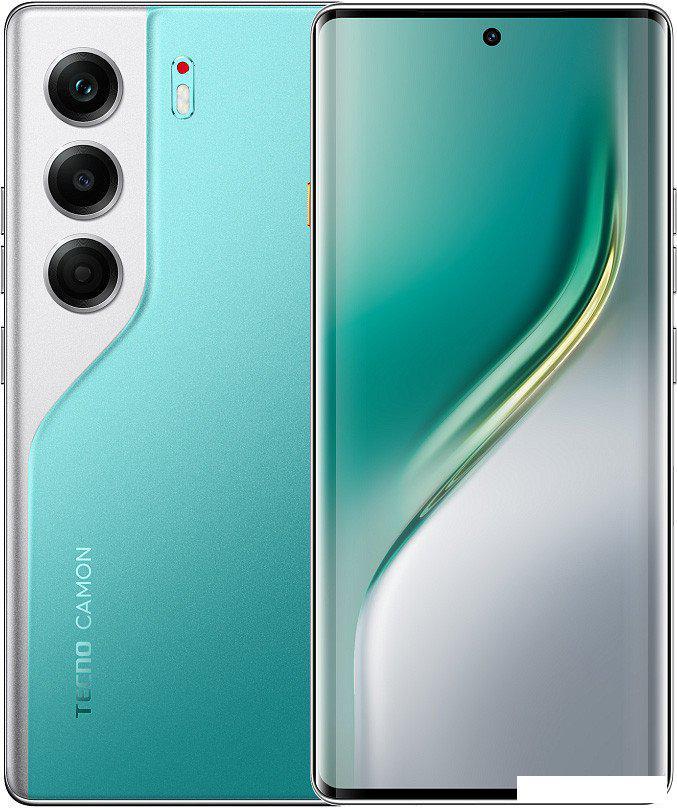 Телефон Tecno Camon 40 Pro 5G 12GB/256GB (морской зеленый)