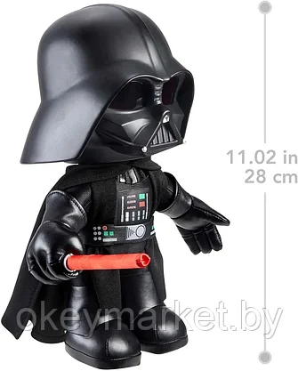 Мягкая интерактивная Игрушка Star Wars Дарт Вейдер HJW21, фото 3