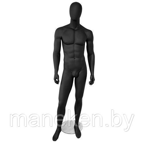 Манекен мужской Glance 08 черный матовый
