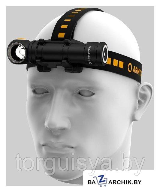 Фонарь Armytek Wizard C2 Pro MAX Magnet USB LR (теплый свет)
