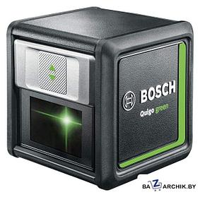 Лазерный нивелир Bosch Quigo Green 0603663C02 (с зажимом MM2 и переходником)