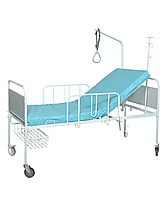 Кровать медицинская Авиценна-3 на колесах с гусаком (арт. с1122м/1)