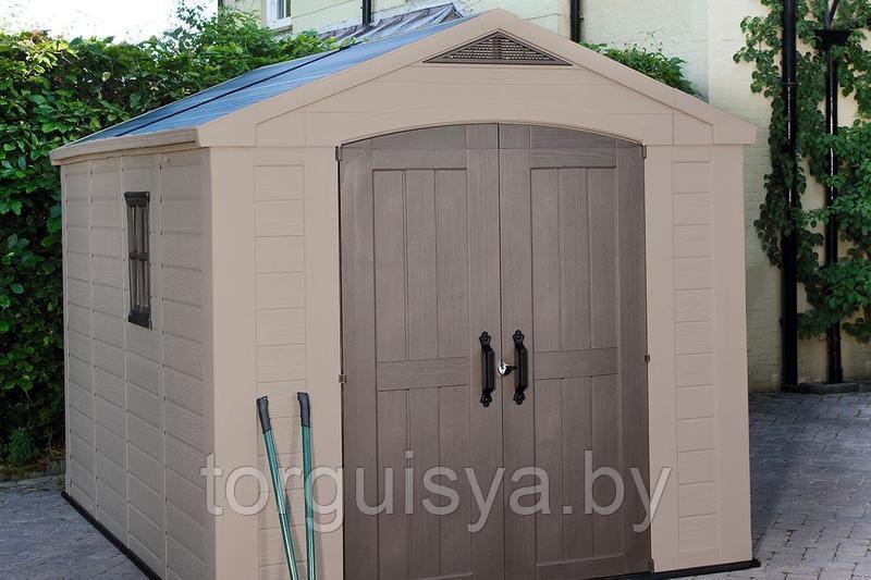 Хозблок FACTOR 8*11 (8,5 м2), коричневый