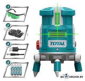 Лазерный нивелир Total TLL305205