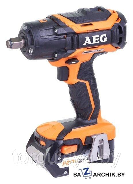 Гайковерт AEG Powertools BSS 18C 12ZBL LI-402C 4935459427 (с 2-мя АКБ, 4.0 Ah)