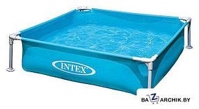 Каркасный бассейн Intex Mini Frame 122х122х30 (57173NP)
