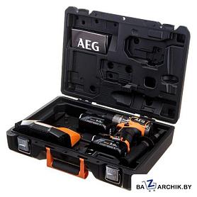 Ударная дрель-шуруповерт AEG Powertools BSB 18C3BL-502C 4935478939 (с 2-мя АКБ 5 Ач, кейс)