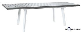 Стол Keter Harmony Extendable (белый/капучино-коричневый)