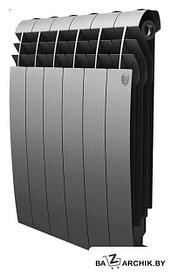 Биметаллический радиатор Royal Thermo BiLiner 500 Silver Satin (12 секций)