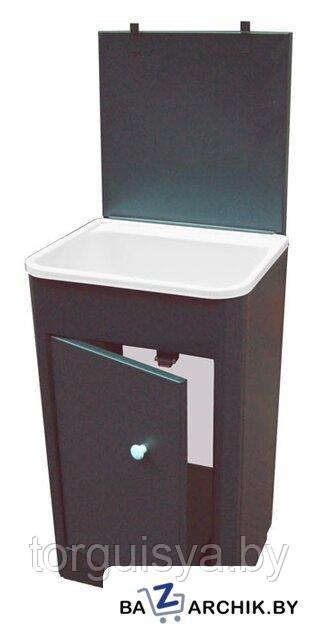 Умывальник для дачи Петромаш Дачный (пластиковая раковина, мокрый асфальт)