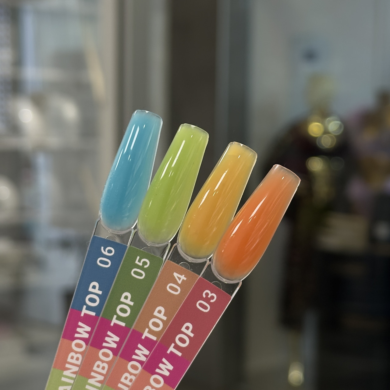 Топ Nik Nails цветной, 15 мл