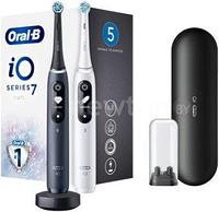 Комплект зубных щеток Oral-B iO 7 Duo (черный/белый) 4210201363040