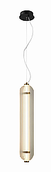 Подвесной светильник NewRgy 8368MDM-2M W BLACK+CLEAR