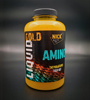 Жидкое питание NICK BAITS GOLD LIQUID AMINO Тигровый орех
