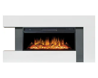 Каминокомплект MALIBU V42 с электрокамином Royal Flame Vision 42 LOG LED