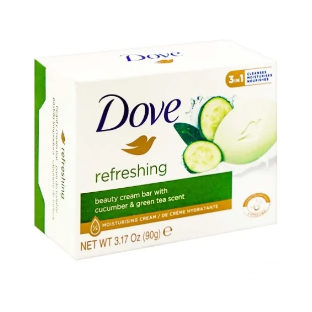 Увлажняющее крем-мыло Dove Refreshing, 90 г