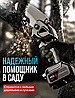 Мини-пила аккумуляторная цепная Mini Electric, 2 АКБ по 48V в кейсе, длина полотна 18 см, фото 6