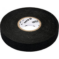 Лента изоляционная на тканевой основе для увязки кабелей 19х0,3мм 25м YATO