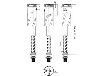 Впускной механизм с нижней подачей 1/2", AV Engineering (Гарантия 5 лет)