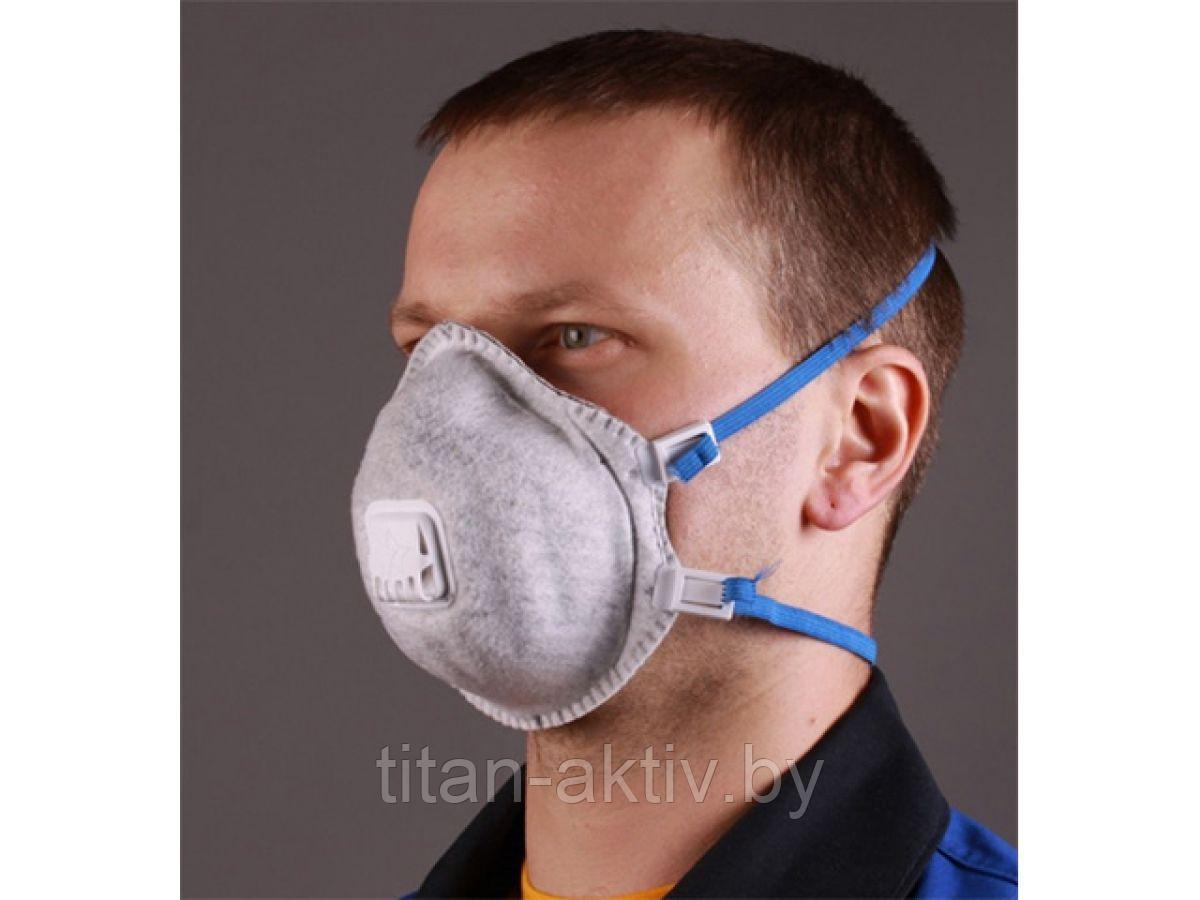 Респиратор РК Юлия-215 формов. с клап. FFP2 (до 12 ПДК) (формованный, FFP2 R D сварочные аэрозоли и