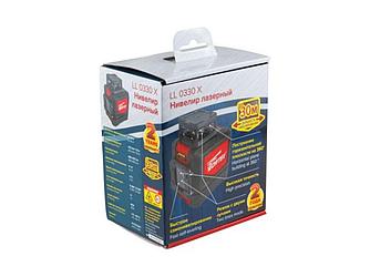 Нивелир лазерный линейный WORTEX LL 0330 X в кор. (проекция: крест, 1 плоскость 360°, до 30 м, +/- 0