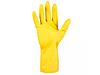 Перчатки К50 Щ50 латексн. защитные промышлен., р-р 7/S, желтые, JetaSafety (Защитные промышл. перчат, фото 2